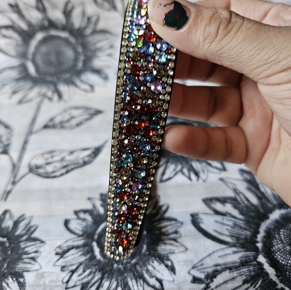 New rhinestone colorful headband - Picture 5 of 9